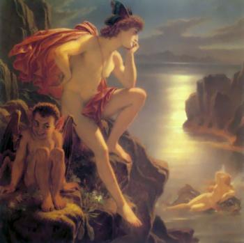 約瑟夫 諾埃爾 珮頓爵士 Oberon and the Mermaid